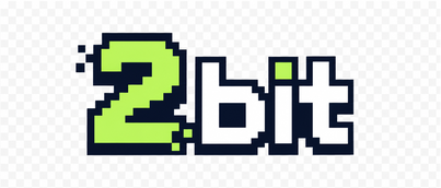 2 bit বাংলাদেশ গেমিং প্ল্যাটফর্ম লোগো